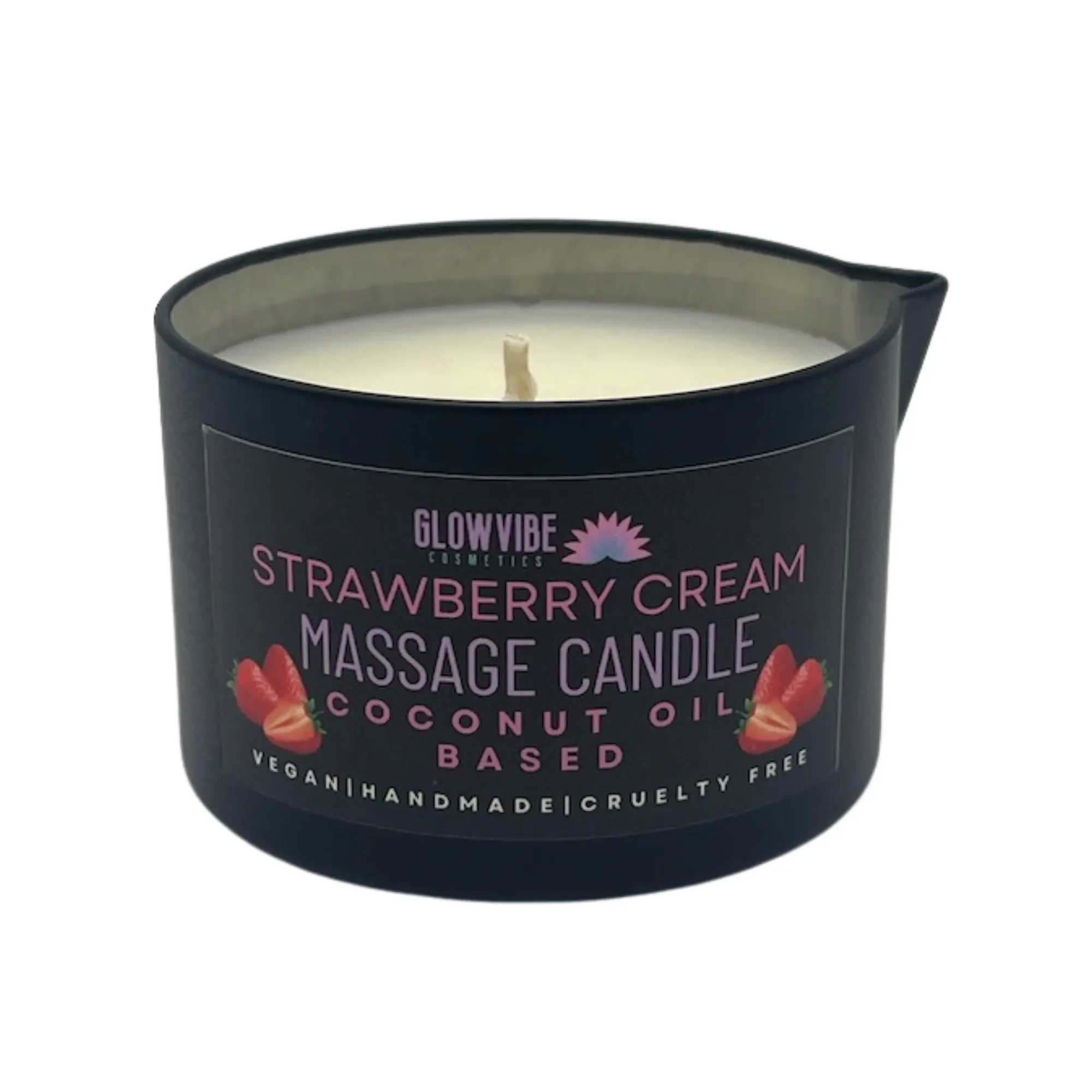 Massage Candle - Coconut Oil Base - Hand Made - Scented -Choose Your Scent