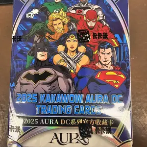 Aura DC Card Hobby Box, Factory-Sealed Collectible Non-Sports Trading Cards, Collectible Trading Cards
