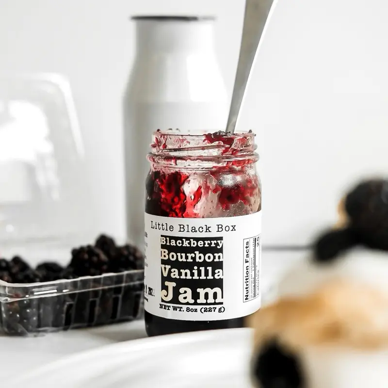 Blackberry Bourbon Vanilla Jam