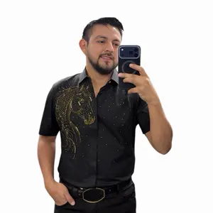 RHINESTONE SHORT SLEEVE (FITTED)