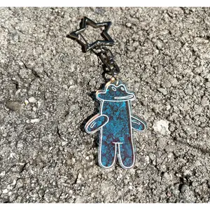 Bubble Buddy with Hat Keychain