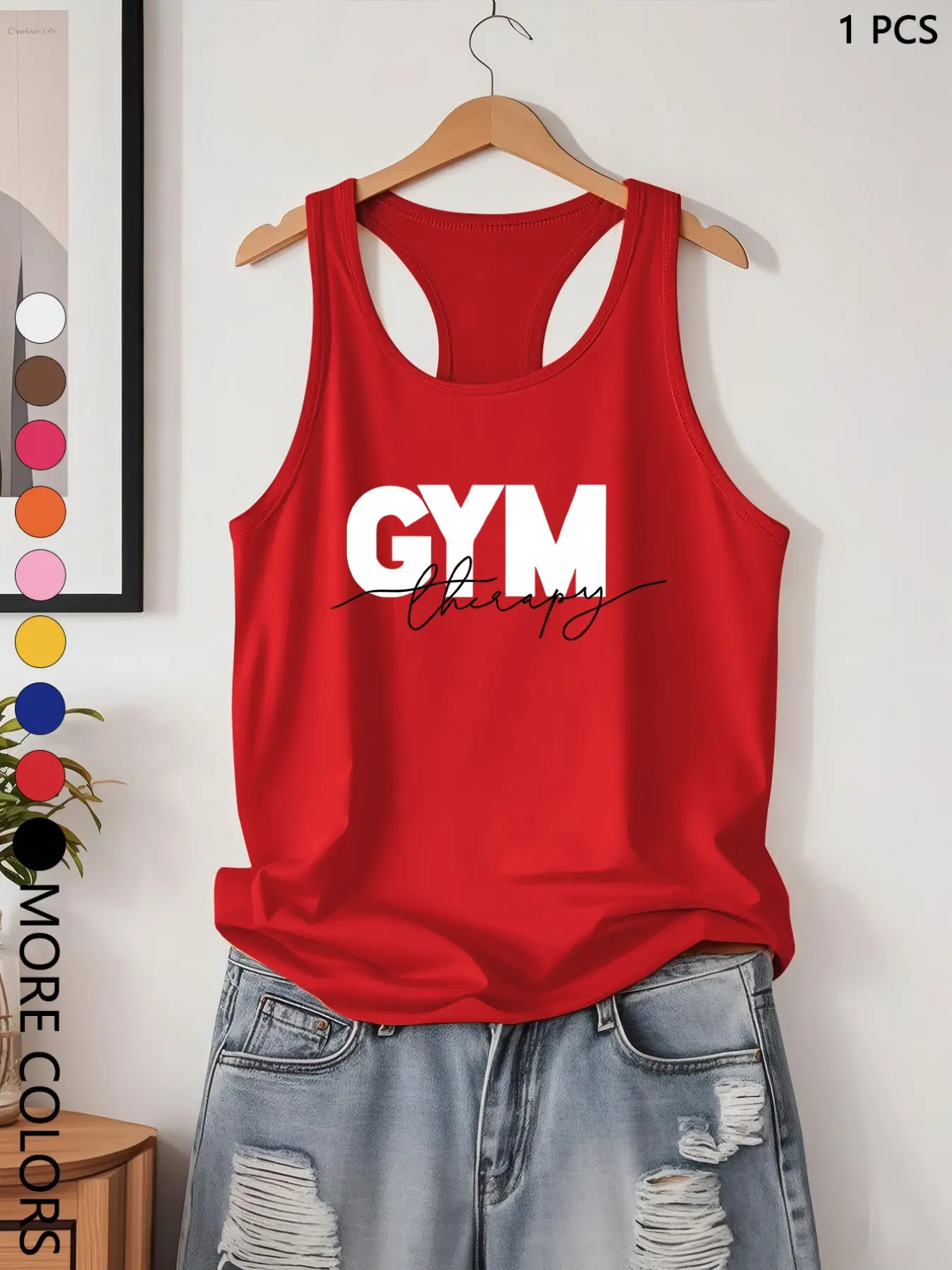 2026 Trendy Printed Women's Sport Top, Fitted Outdoor Vest for Yoga and Everyday, Casual Style for All Seasons, Sports Singlet