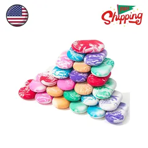 Erasers, 24 Pack, Vibrant Colors, Marble Pencil Eraser, Cute Eraser for Kids