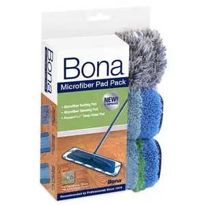 Bona Kemi Usa Inc AX0003496 Microfiber Deep Clean Pad Pack