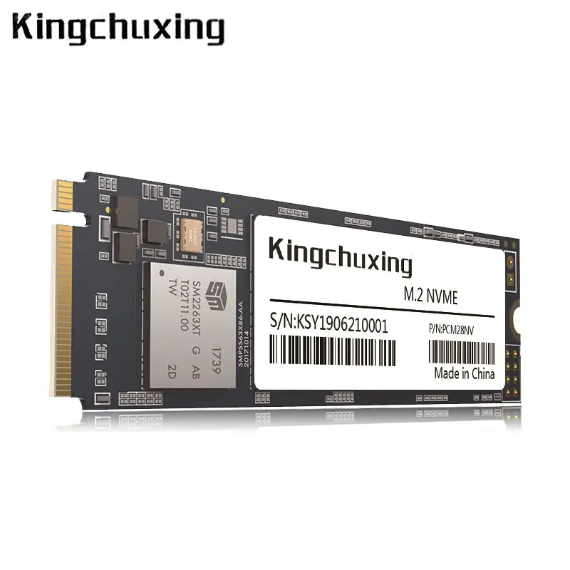 Kingchuxing M.2 NVMe PCIe 3.0X4 SSD 1TB 512GB SSD M.2 2280 PCIe Hard Drive Disk Internal Solid State Drive for Laptop