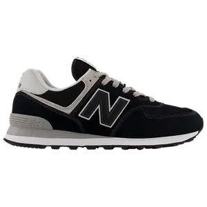 New Balance 574 Men CORE Black Grey WIDE