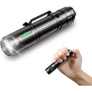 WUBEN C3 Flashlight 1200 High Lumens Rechargeable Flashlights 6 Modes Super Bright IP68 LED Tactical Flashlight for Camping, Home, Emergency, Rescue, Hunting, Inspection, Repair, Tool Gifts for Men