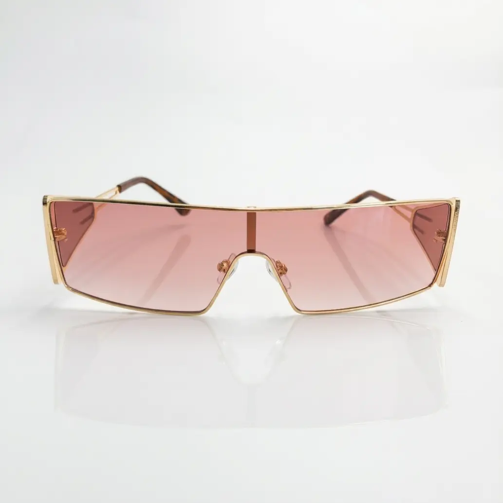 Futuristic Wrap Around Sunglasses for Men & Women, Y2K Cyber Shield Shades for Rave Festival Streetwear Fashion