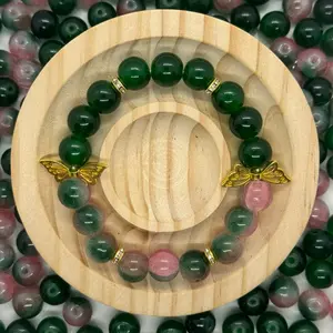 Watermelon themed beads
