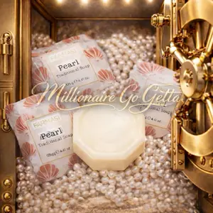 Farmasi Traditional Pearl Soap 125g 4.41oz Natural Skin Care Bar for Gentle Cleansing