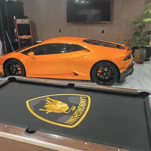 Lamborghini Custom Pool Table Cloth