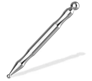 Acupuncture Pen, Facial Reflexology Tools Stainless Steel, Trigger Point Massager Tool, Deep Tissue Massage Tool acne blackhead Case Therapy