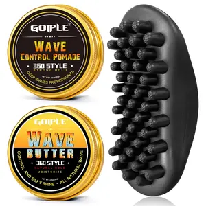 Wave Pomade Hair Twist Sponge Brush for Black Men Afro Curl Sponge Ideal for Curly Rubber Hair Pomade As Boyfriend Father New Year Gift