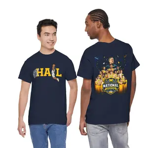 [2 sides] Hail Michigan Dunk Shirt, Michigan University Champions Hoodie, College Basketball Unisex Tee
