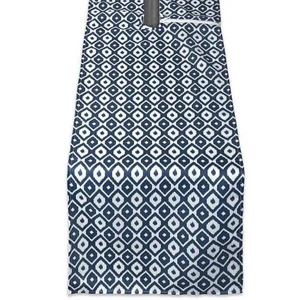 Design Imports 14" x 108" IKAT Outdoor Table Runner with Zipper Design Imports 14" x 108" IKAT Outdoor Table Runner with Zipper