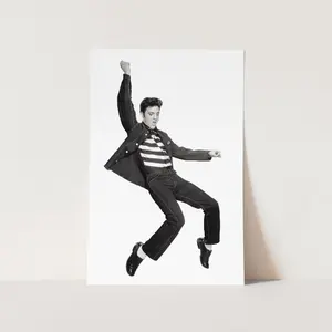 Trendy Poster-Elvis Presley Jailhouse Rock Dance 1950s Music Singers Wall Art Poster Print Decor Room Colorful Gifts Decoration Ornaments