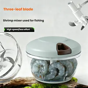 Fishing Shrimp Trap, Shrimp Meat-specific Hand-pulled Shrimp Harvester, Mixer, Fishing Manual Bait Grinder
