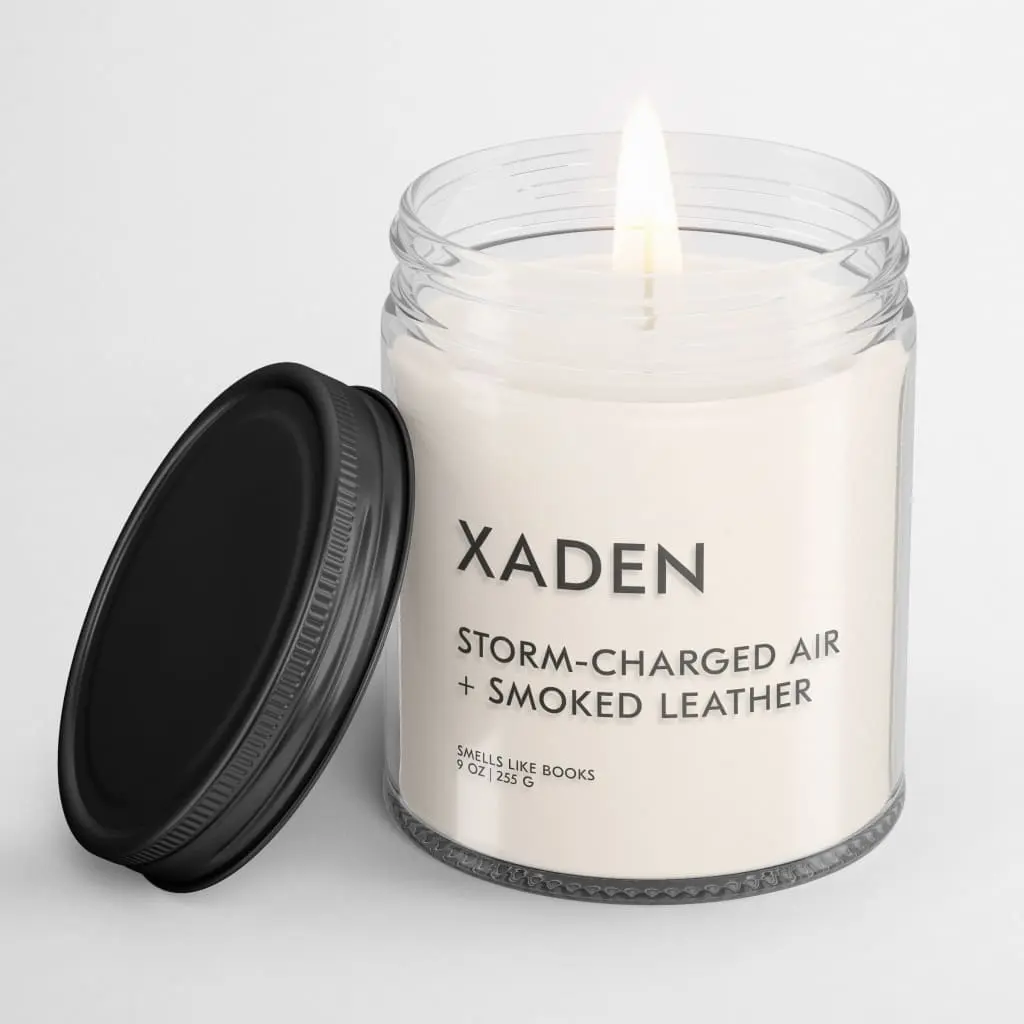 XADEN Literary Inspired Candle for Book Lovers'