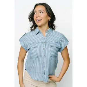 Winslow Button Up Chambray Shirt