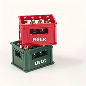 Novelty Beer Basket Bottle Opener - Magnetic, Decorative, Multipurpose Home Bar and Party Tool