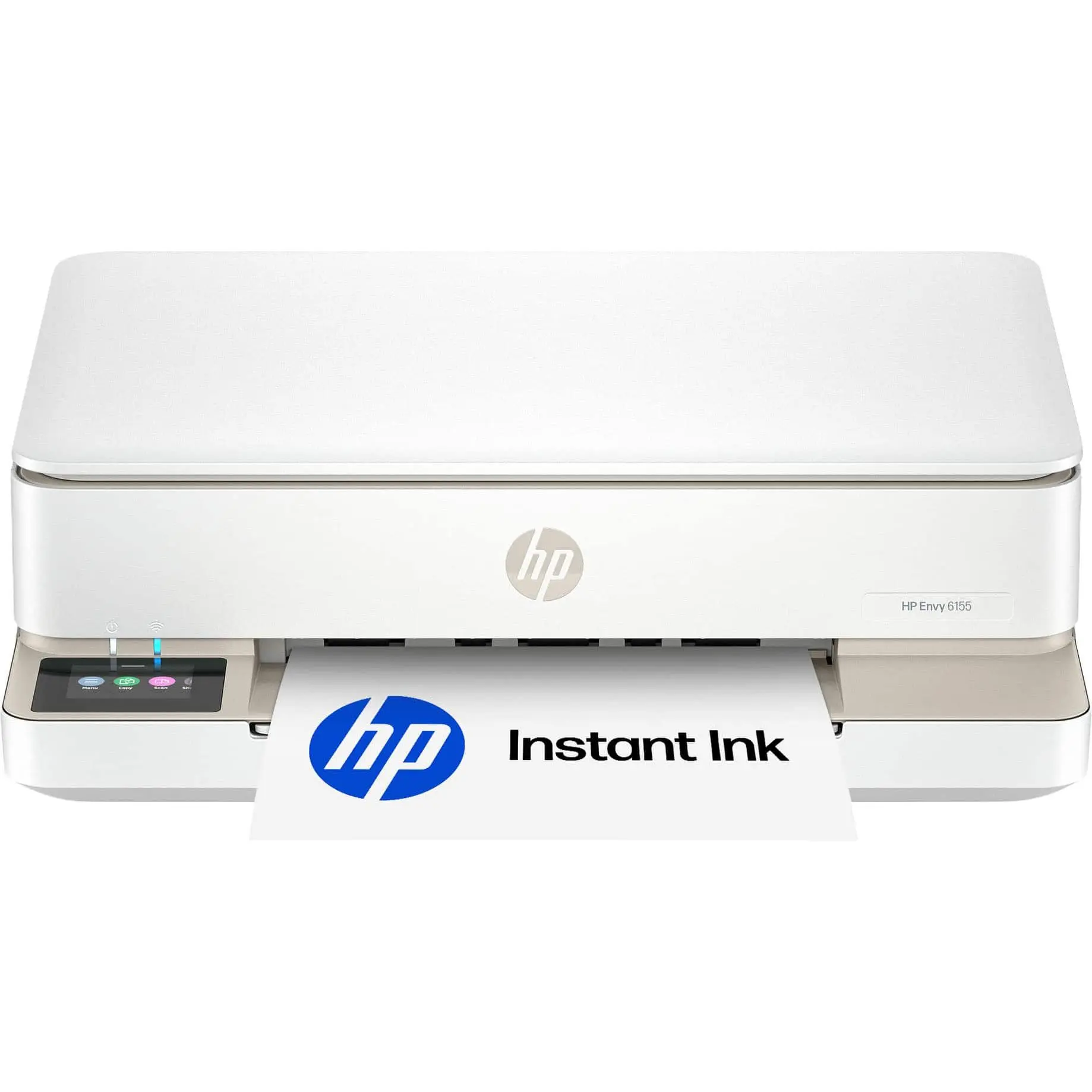 Envy 6155 Wireless All-in-One Inkjet Printer, Scanner, Copier, AI-Enabled with 3 Months of Instant Ink