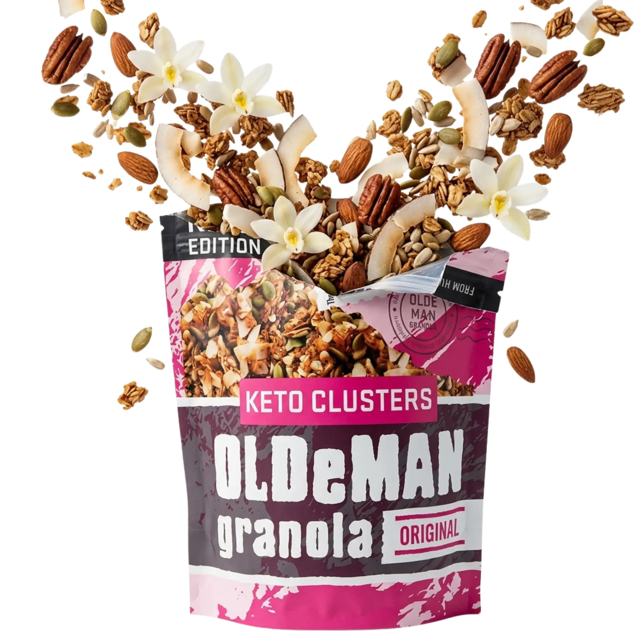 Keto Granola Clusters - Original- 8oz Bag