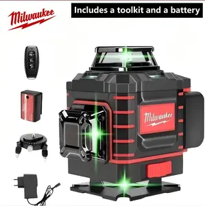 Milwaukee 3x360° Green Laser Level - The Ultimate Precision Tool for Construction & DIY