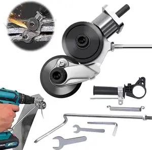 Electric Metal Cutter Drill Attachment Electric DrillShearing Machine Electric Drill Plate CutterElectric Drill Sheet Cutting Machine PortableShearing Machine Drill Bit Metal Drill Attachmentfor Cutting Thin Iron Thin White Sheet SteelAluminum