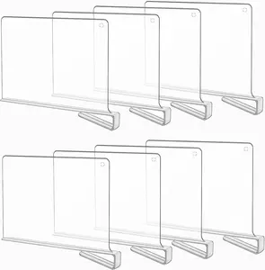 Clear Acrylic Shelf Dividers!