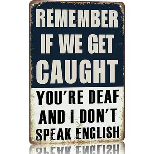 Funny Man Cave Room Signs Men Accessories Sign For Garage Home Bedroom Bar Wall Decor 12x8 Inch