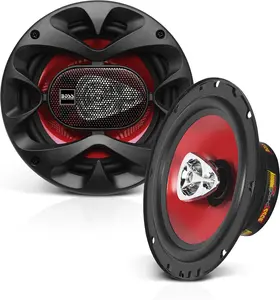 CH6530 Chaos Series 6.5 Inch Car Door Speakers - 300 Watts (Pair), 3 Way, Full Range, Tweeters, Coaxial, Sold in Pairs
