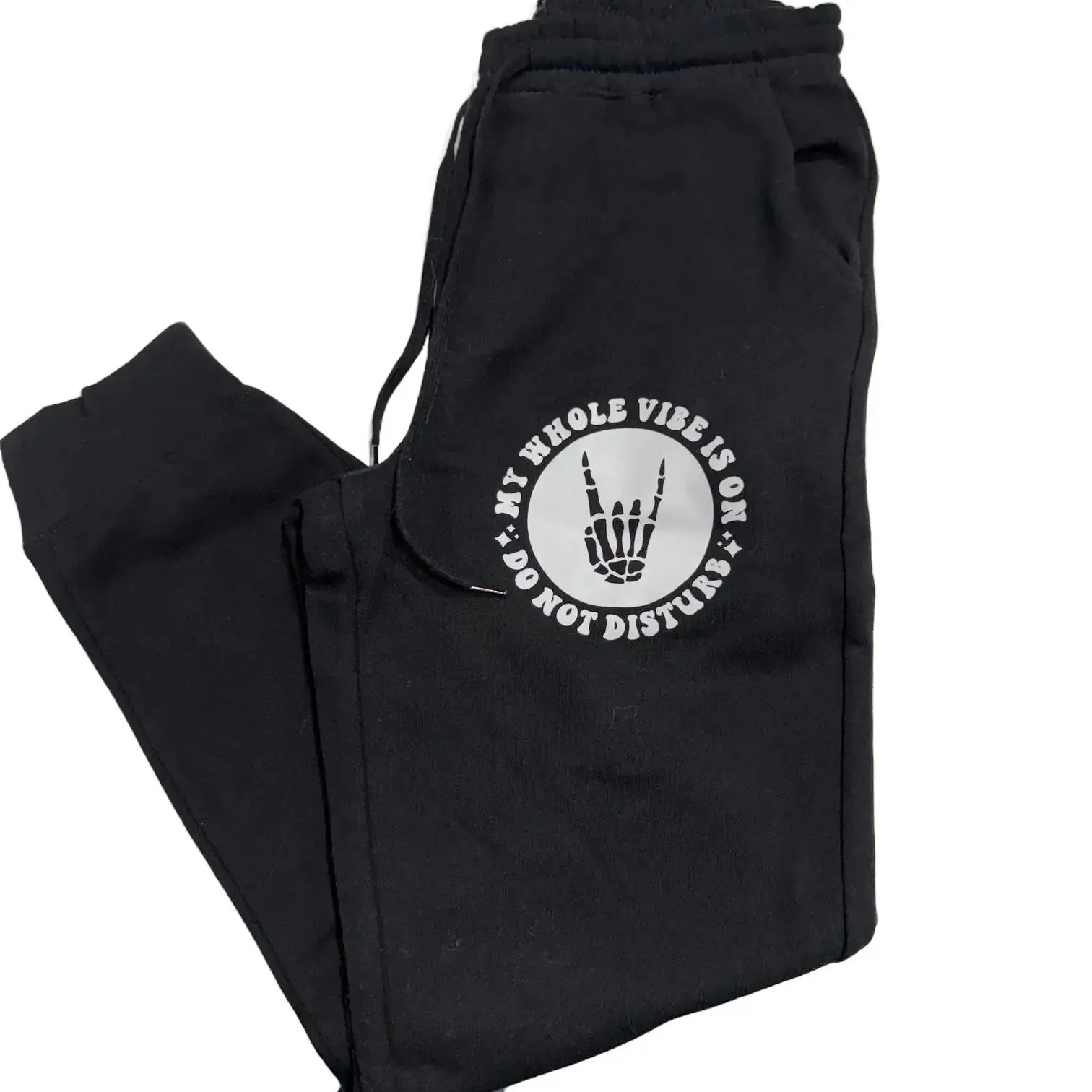 My whole vibe is on do not disturb comfy jogger sweatpants
