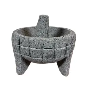 Molcajete Artesanal Pieza Unica Traída Desde San Nicolas De Obispo Michoacan Handcrafted Mortar and Pestle