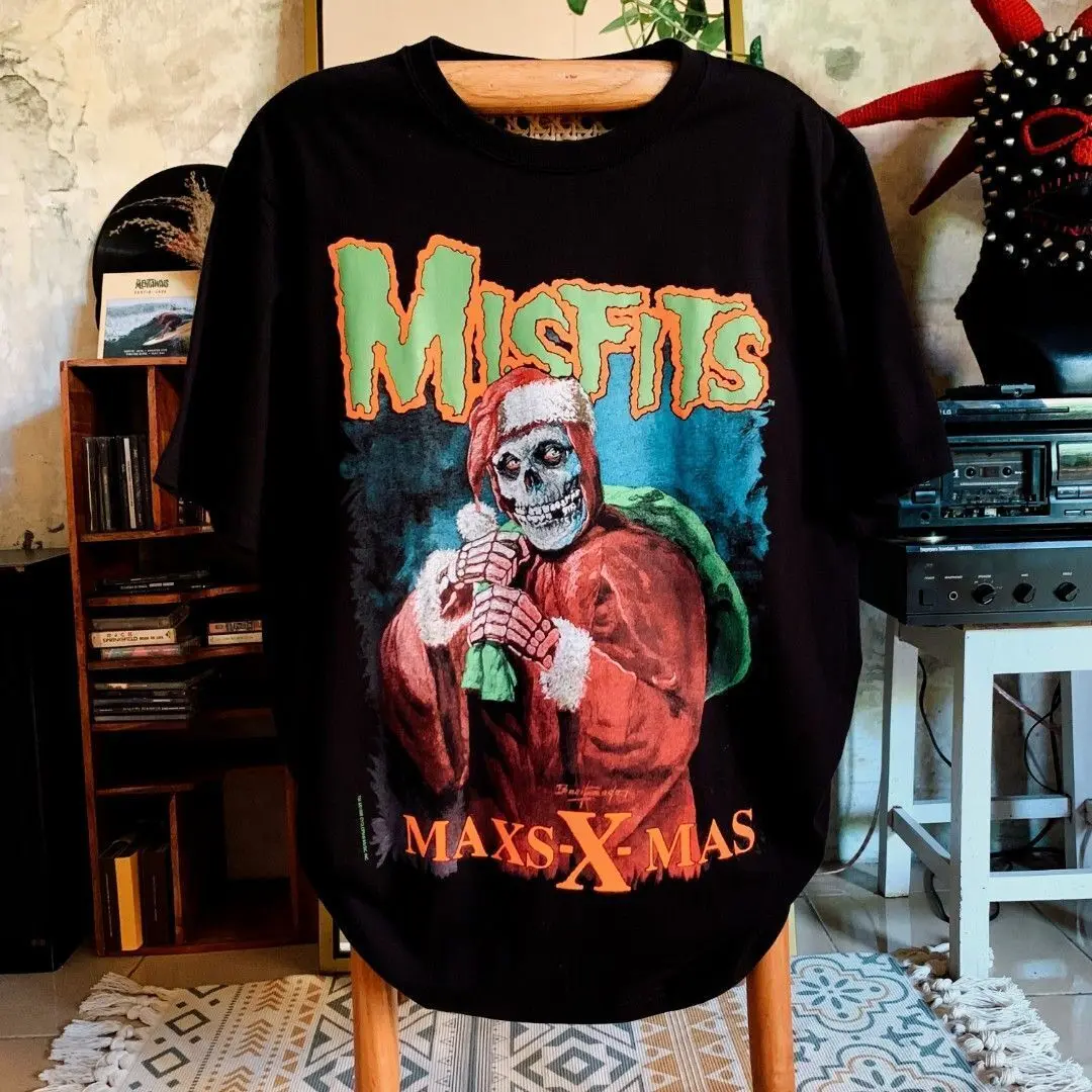 Misfits band X-mas Christmas T-shirt For men Women All Size T-Shirt S-6XL