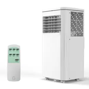 4-in-1 Portable Air Conditioner 8000 BTU – Cooling, Dehumidifier, Fan & Sleep Modes – Quiet, 24H Timer, Remote, Easy Install, Efficient AC for Rooms up to 450 sq.ft – Standard