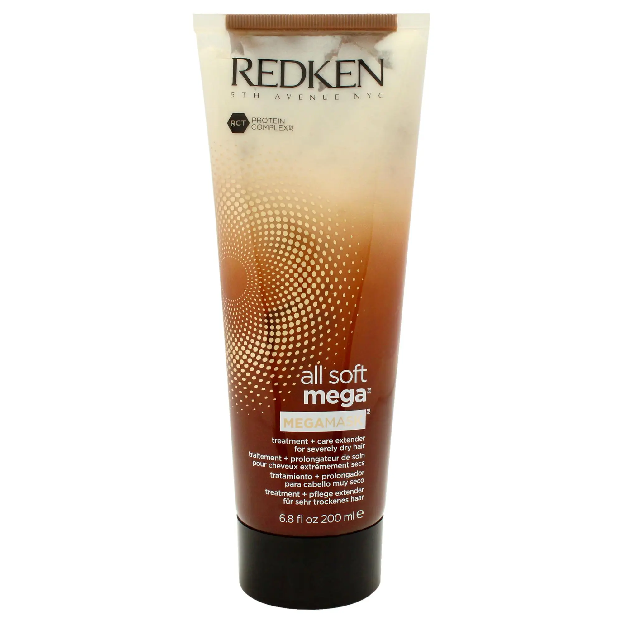Redken All Soft Mega Haircare Mask, Unisex - 6.8 fl oz Treatment Mask Redken All Soft Mega Haircare Mask, Unisex - 6.8 fl oz Treatment Mask