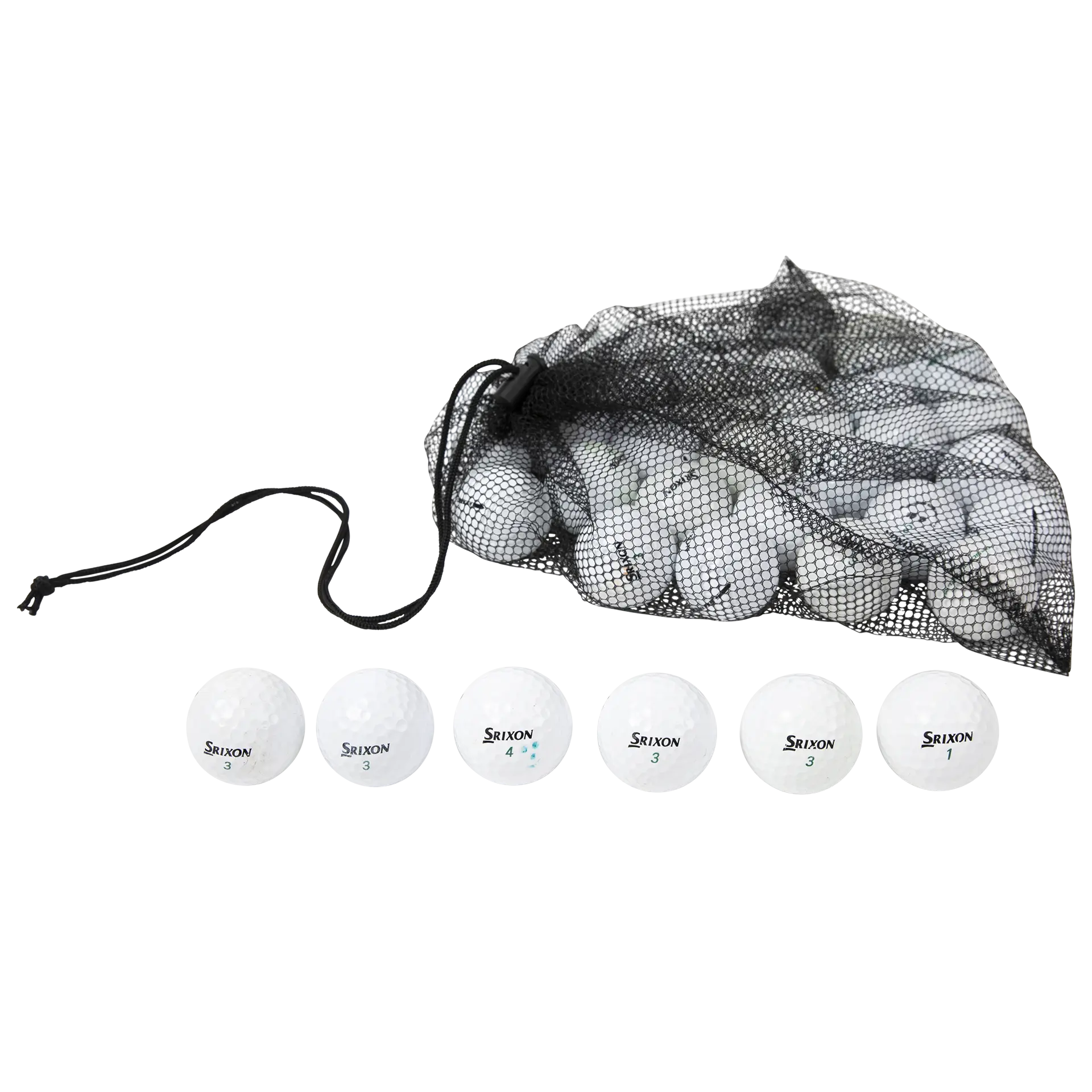 24 Srixon Soft Feel Mesh Bag Mix 24 Srixon Soft Feel Mesh Bag Mix