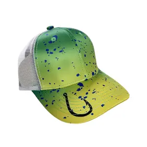 Mahi Mahi Scales Fishing Snap-back Hat for Outdoor Fun and Comfort
