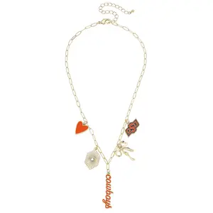 OKLAHOMA STATE COWBOYS GAMEDAY CHARM NECKLACE