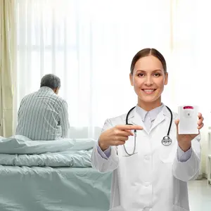 VEVOR Bed Alarm System for Elderly Adults 14" x 30" Wireless Bed Sensor Pad with Pager