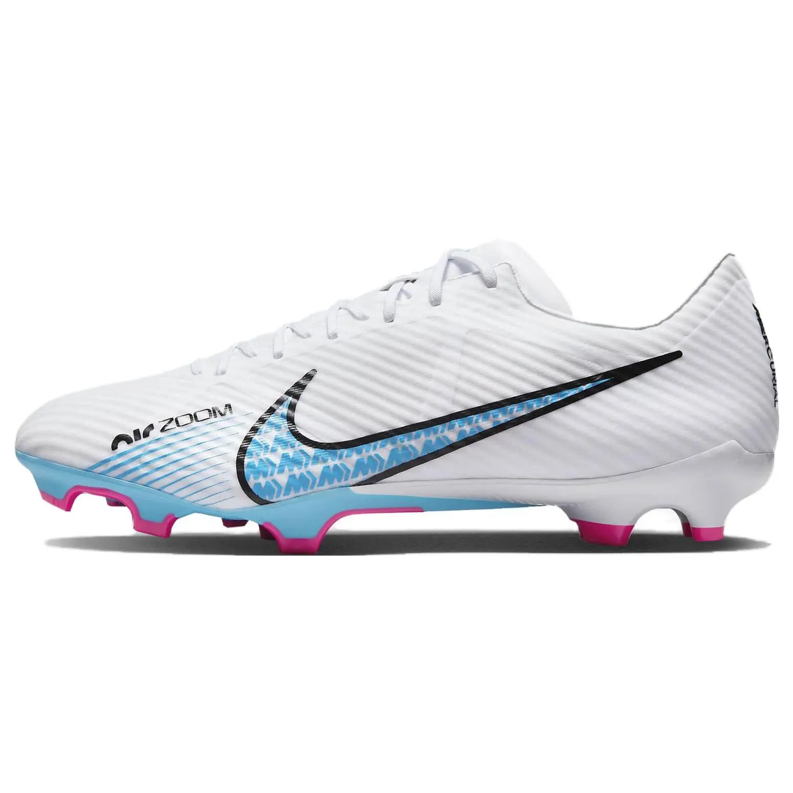 Nike Zoom Mercurial Vapor 15 Academy FG MG Low Top Soccer Cleats Unisex Blue DJ5631-146