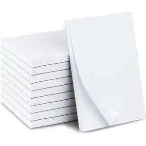 4x6 Blank Note Pads 10 Pack – 100 Sheets Each – Small Memo Scratch Pads for Writing & Lists