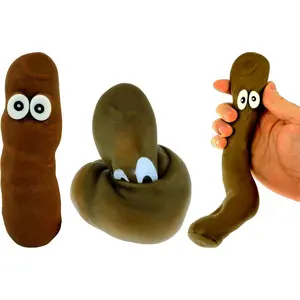 Stretchy Poop Squishy Fidget Toys (1 Unit) Fake Poop Funny Gag Gifts for Kids. Stress Relief Toy. April Fools Pranks, Novelty Toys & Amusements. Party Favors. 6448-1p