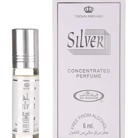 Silver - 6ml Perfume Oil Roll-On by Al-Rehab