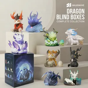 【Blindbags】Dragon-The Eternal Pact Series Blind box- Collectible Toys Desktop Display Case Home Decoration Ideal，Birthday Gift, mystery box Surprise Set Blindbags Surprise Set Random Surprise Set Sealed Hobby Box