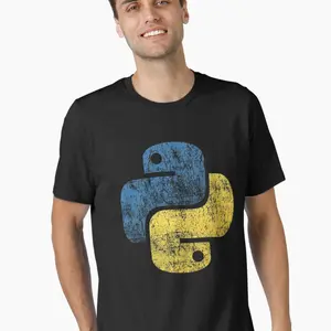 Python Logo Programming Language Essential T-Shirt,  Trending Tshirt, Unisex Graphic T-shirt