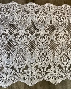 Light Silver Guipure Lace