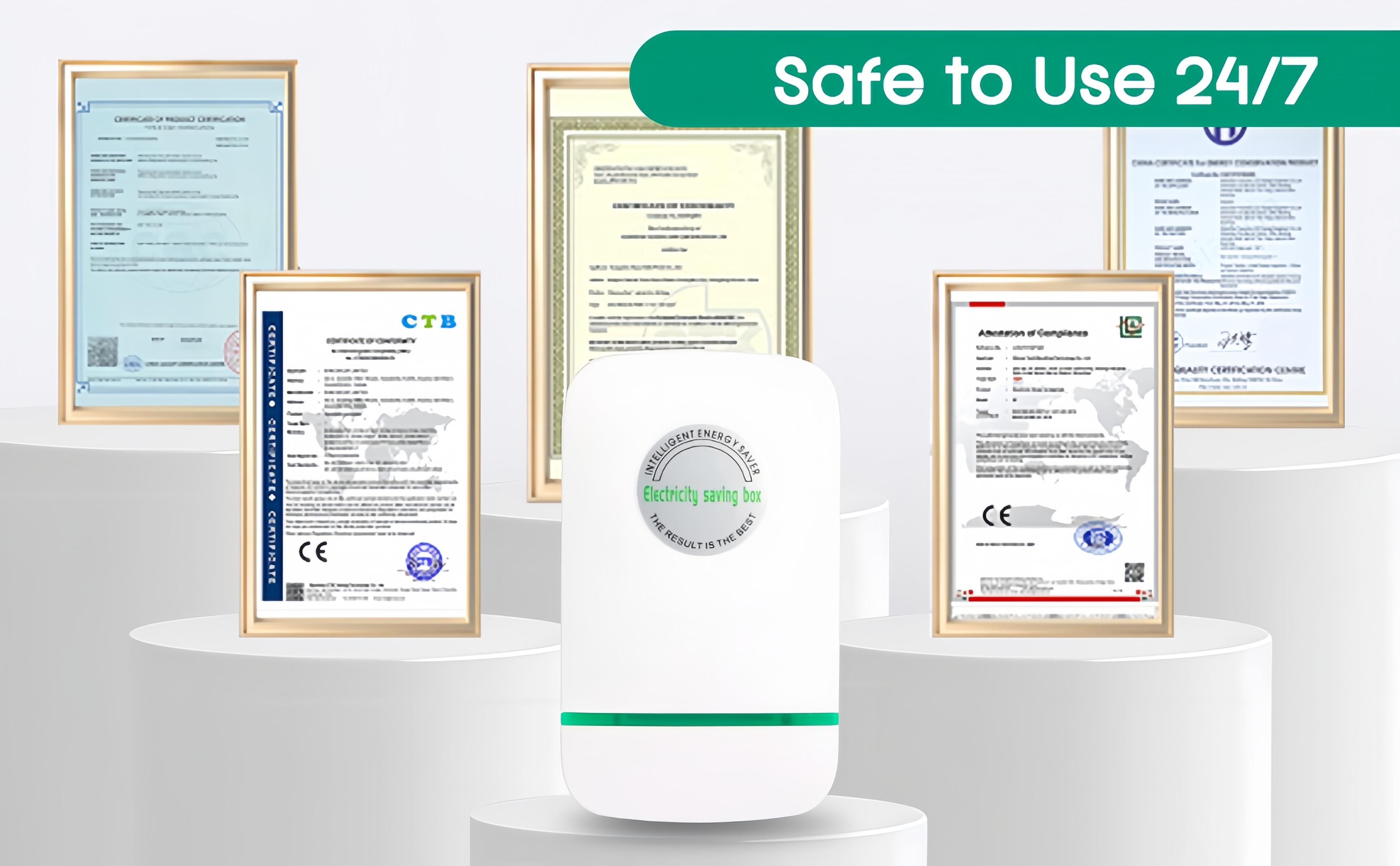 【BUY 1 GET 1 FREE】SmartPlug Device, Stop Watt Device Plug-in for Home & Office US Plug 90V-250V 30KW