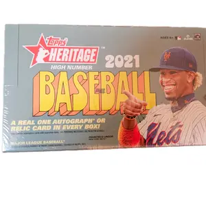 2021 Topps Heritage MLB High Number *HOBBY* Box Factory Sealed .  SHIP ONLY