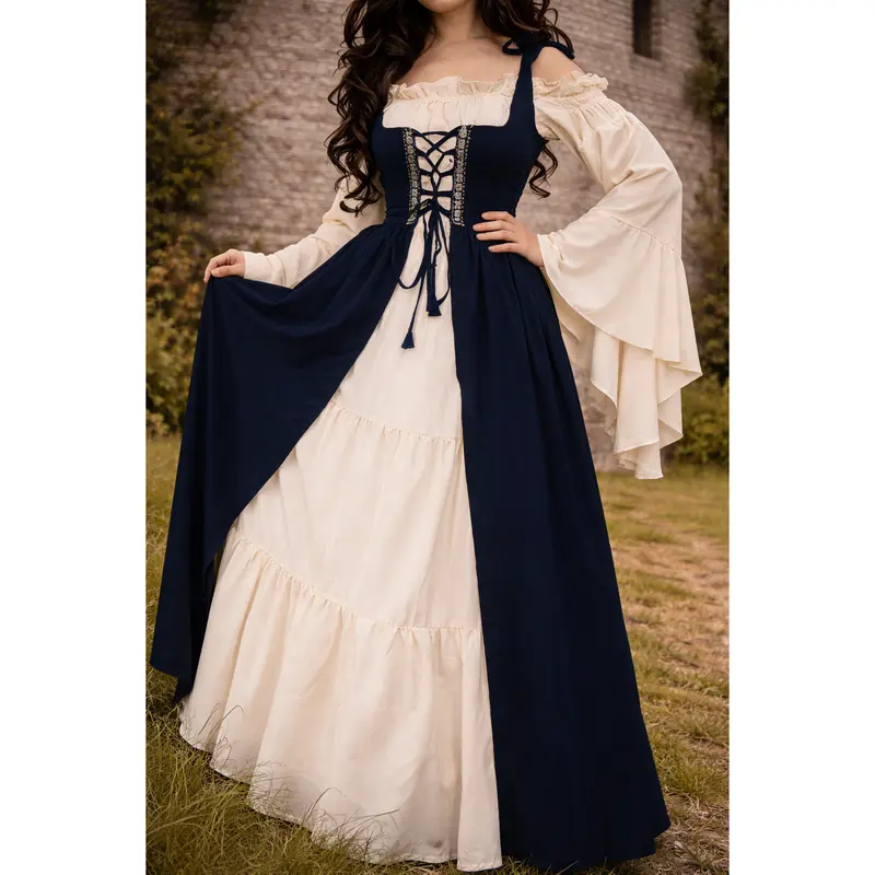 green emerald velvet dress Amazon.com: DOPRISIC Women Renaissance Dress Bell Sleeves Medieval Dress  Fairy Dress Irish Over Dress Cosplay Retro Gown Victorian Dress Medieval  Costume Ladies Renaissance Costume Plus Size Beige Small : Clothing, Shoes &